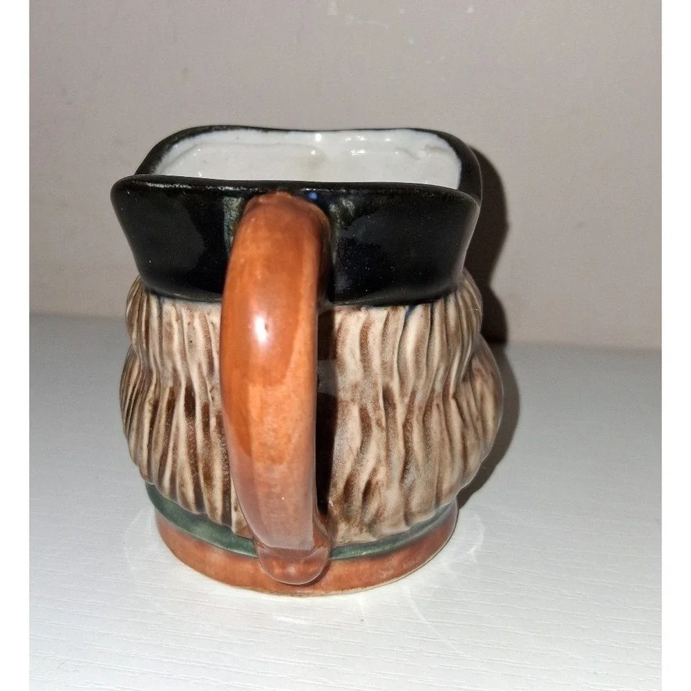 Vintage Occupied Japan Toby Character Jug Mini Pitcher 3.25